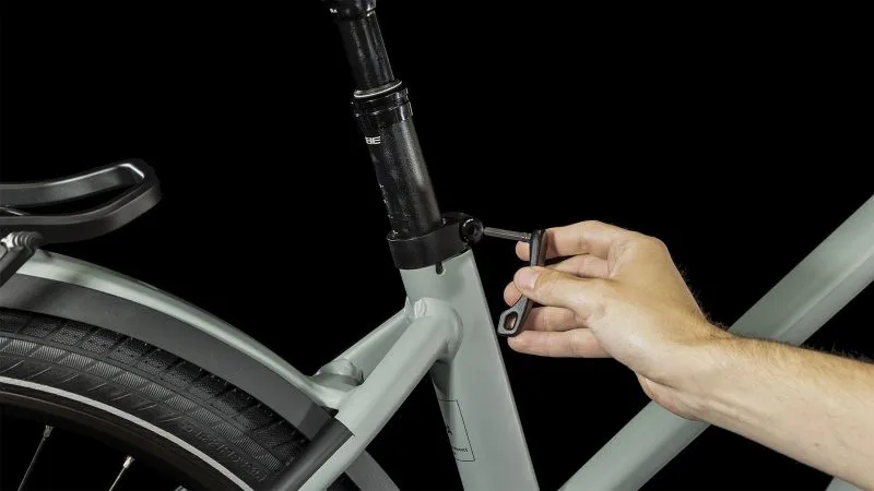 2023 Cube Kathmandu Hybrid One 750 Trapeze - Electric Bike - SwampGrey/Black-2