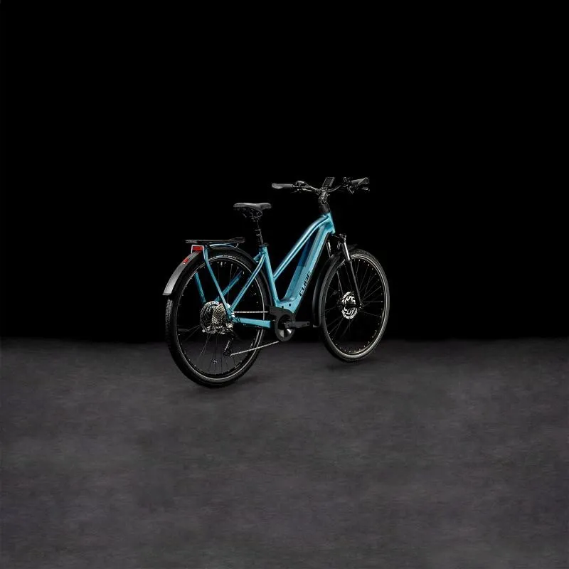 2023 Cube Kathmandu Hybrid One 750 Trapeze - Electric Bike - Blue/Black	-1