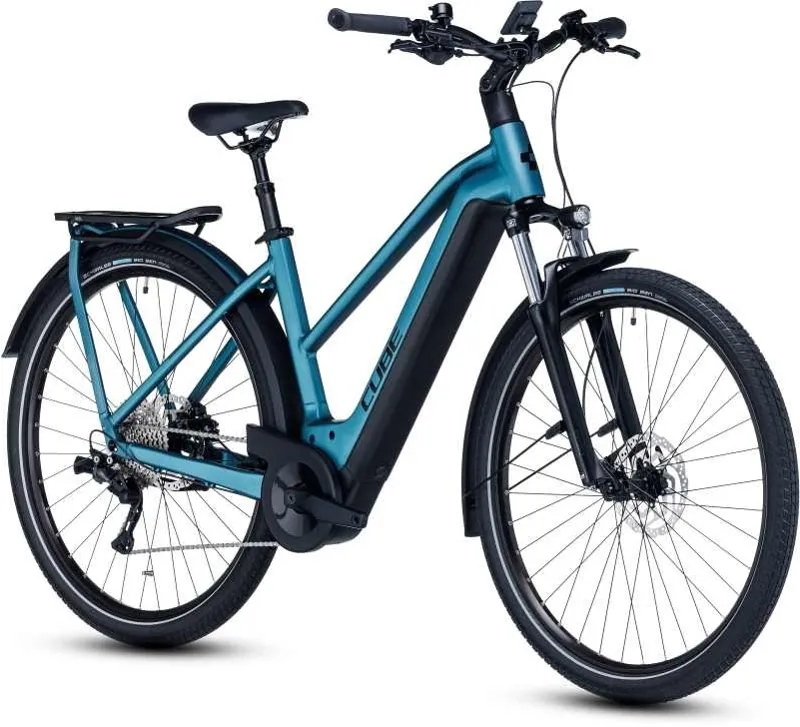 2023 Cube Kathmandu Hybrid One 750 Trapeze Electric Bike Blue