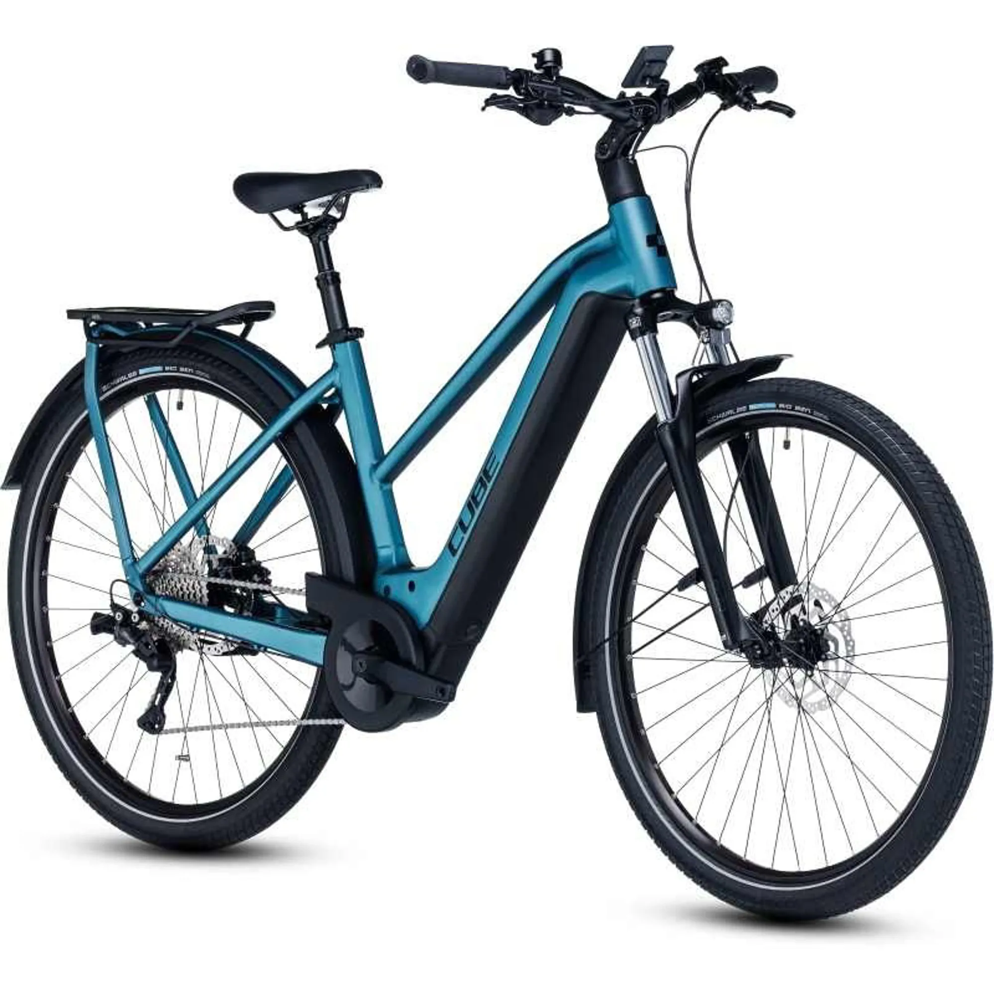 2023 Cube Kathmandu Hybrid One 750 Trapeze Electric Bike Blue