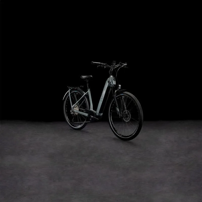 2023 Cube Kathmandu Hybrid Pro 750 Easy Entry Electric Bike - FlashGrey/Black-1