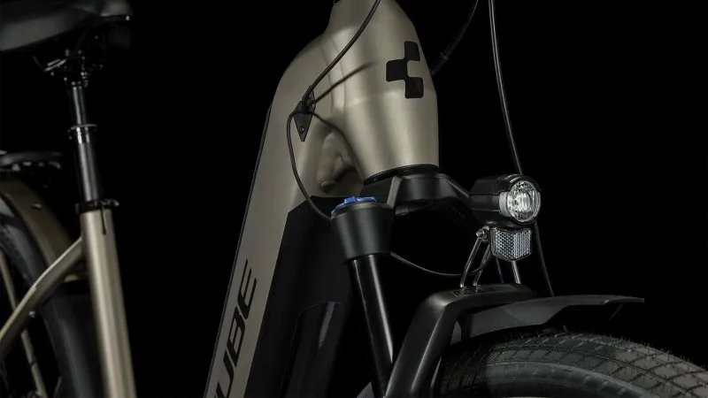 2023 Cube Kathmandu Hybrid Pro 750 Easy Entry - Electric Bike - FlashStone/Black-2