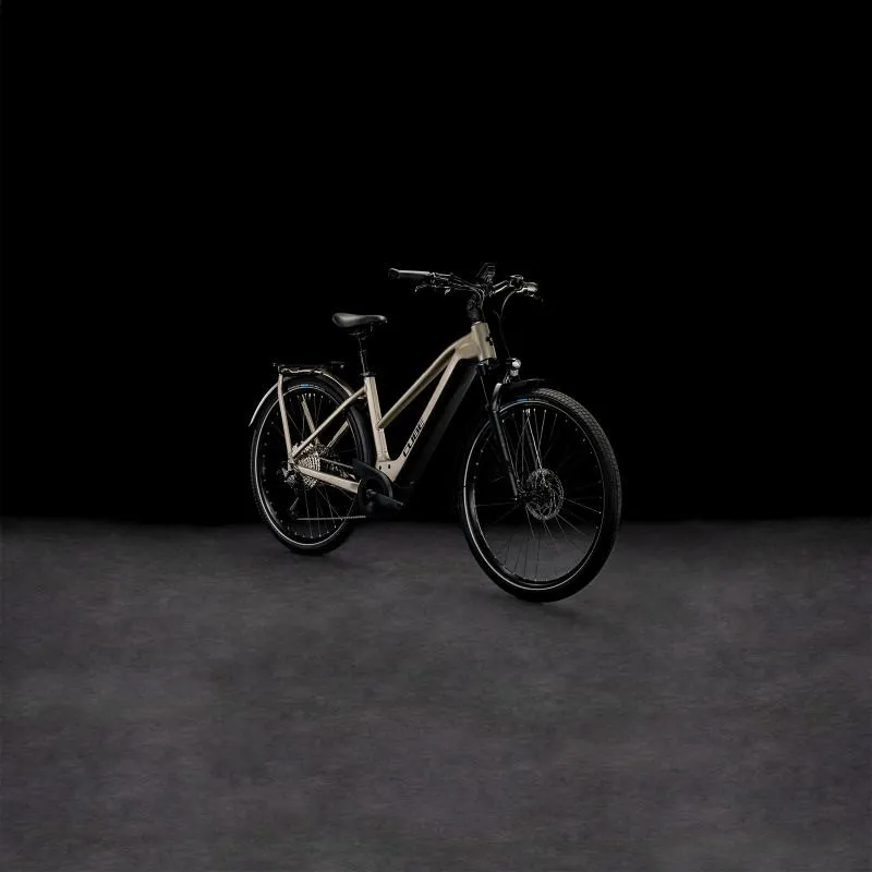 2023 Cube Kathmandu Hybrid Pro 750 Trapeze - Electric Bike - FlashStone/Black-1