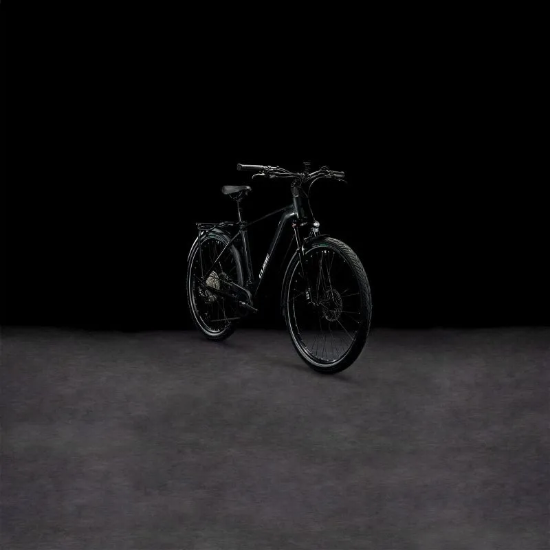 2023 Cube Kathmandu Hybrid EXC 750 - Electric Hybrid Bike - Grey/Silver-1