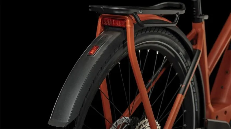 Cube Kathmandu Hybrid EXC 750 Trapeze Electric Bike - Red/Black-2