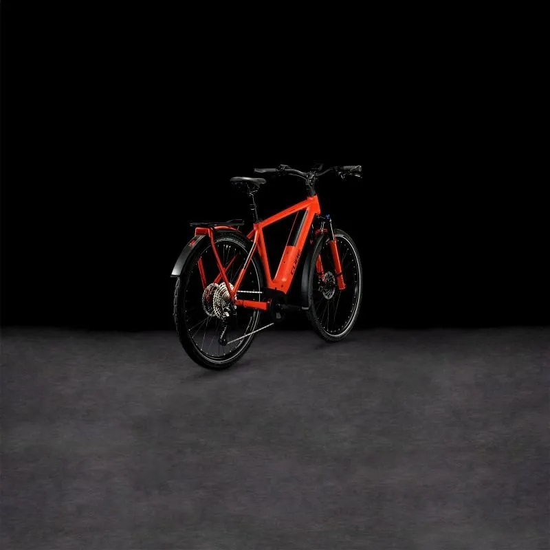2023 Cube Kathmandu Hybrid Exc 750 - Electric Hybrid Bike - Red/Black-1