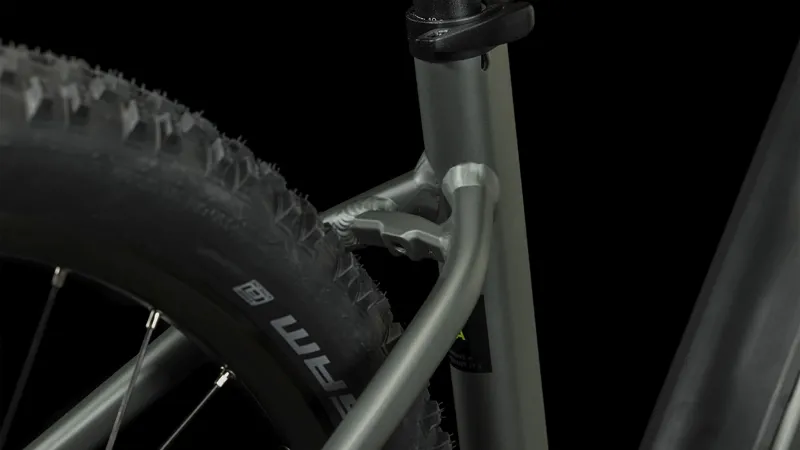 2023 Cube Reaction Hybrid Pro 750 Hardtail E-MTB - Grey/Green-5