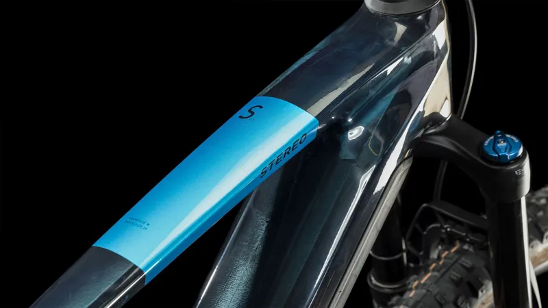 Cube Stereo Hybrid 140 HPC SLX 750 Carbon Full-Sus E-MTB - Liquid Blue-5