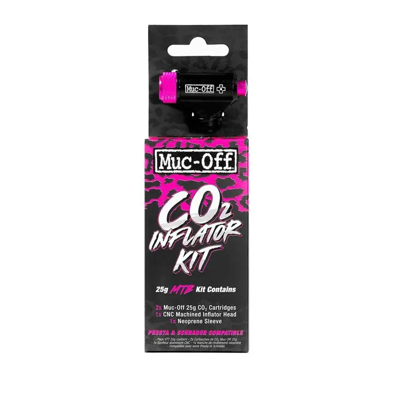 Muc-Off CO2 MTB Inflator Kit - 25g