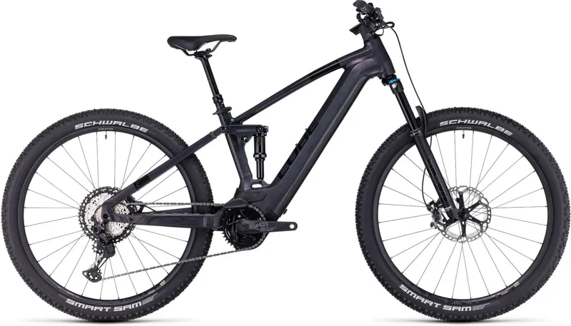 Cube Stereo Hybrid 120 SLT 750 Full-Suspension E-MTB - Prizm Black 