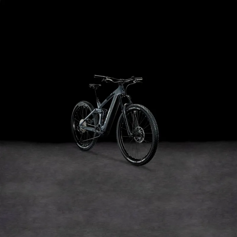 2023 Cube Stereo 140 HPC Race 750 Carbon Full-Sus E-MTB - Grey/Chrome-2