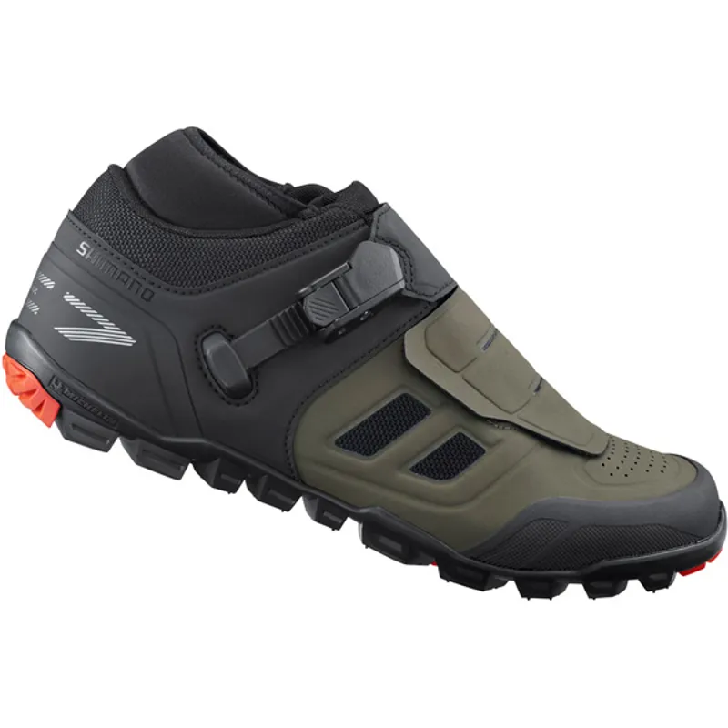 Shimano ME702 MTB SPD Cycling Shoes In Olive