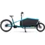 2023 Cube Cargo Hybrid 500 Electric Cargo Bike - Blue/Lime