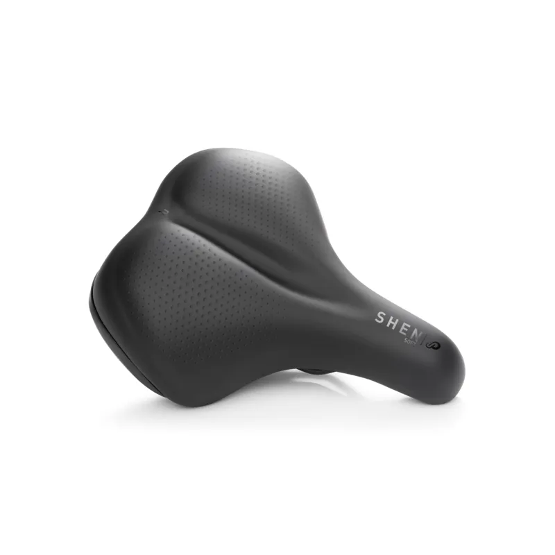 Natural Fit Shen PonSo Soft Saddle - Black 