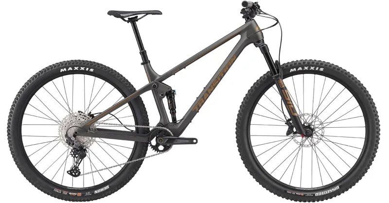 Transition Spur Deore Carbon Full-Suspension MTB - Large - Black Powder 