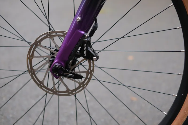 Genesis Fugio 20 Ex-Hire Steel Gravel Bike - Purple / Black-10