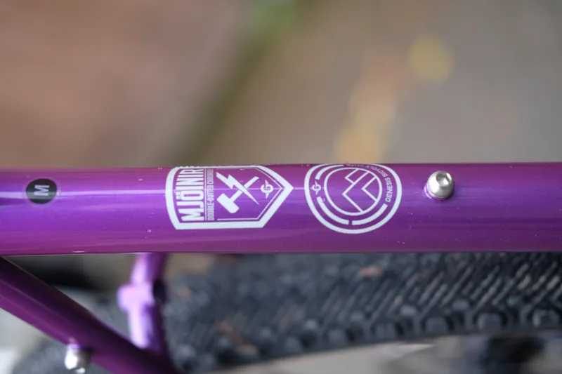 Genesis Fugio 20 Ex-Hire Steel Gravel Bike - Purple / Black-5