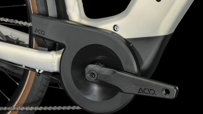 2023 Cube Touring Hybrid Pro 625 Easy Entry Electric Bike - PearlySilver/Black-5