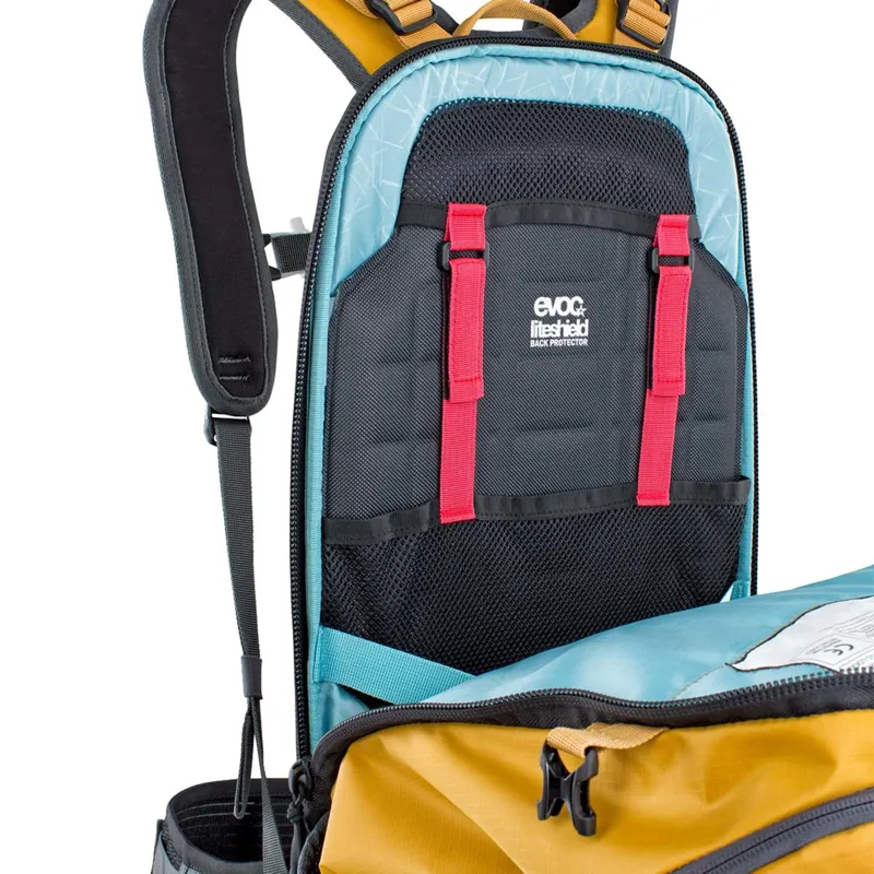 Evoc Fr Trail E-Ride Medium/Large Protector Backpack In Yellow-7
