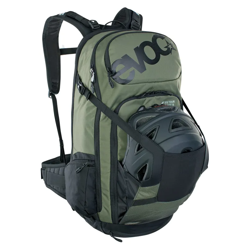 Evoc Fr Tour E-Ride Protector Backpack in Olive-2