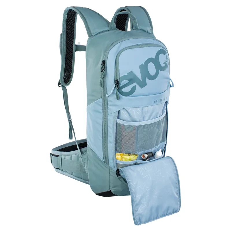 Evoc Fr Lite Race Protector Backpack in Blue-2