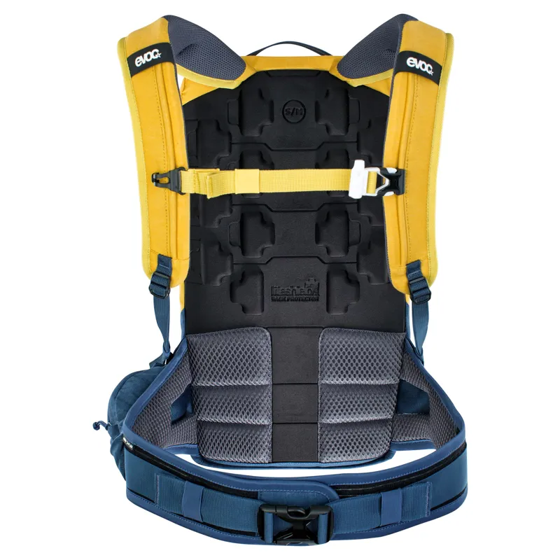 Evoc Trail Pro 10L Protector Backpack in Yellow-6