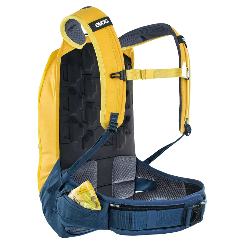 Evoc Trail Pro 10L Protector Backpack in Yellow-5