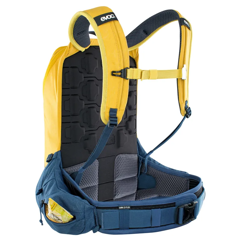 Evoc Trail Pro 16L Protector Backpack in Yellow-6