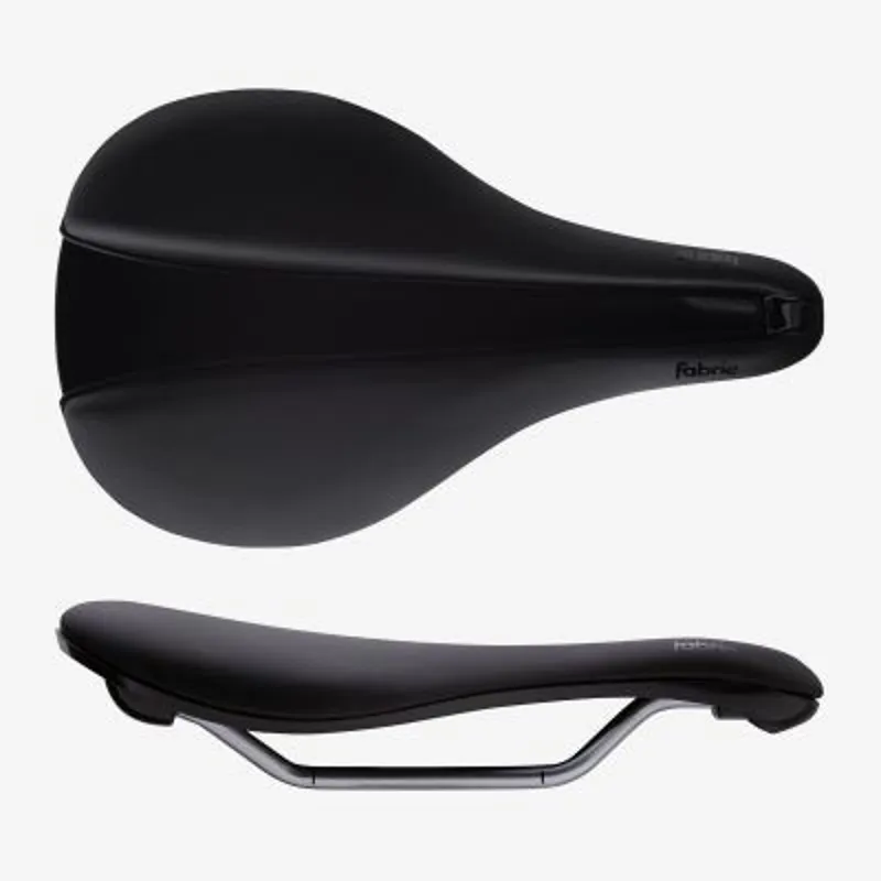 Fabric Line S Elite Flat Bicycle Saddle - Black-1