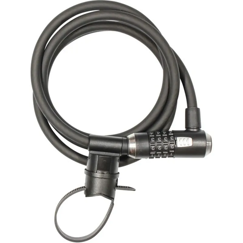 Kryptonite Kryptoflex 12mmx180mm Bicycle Cable Lock - Black