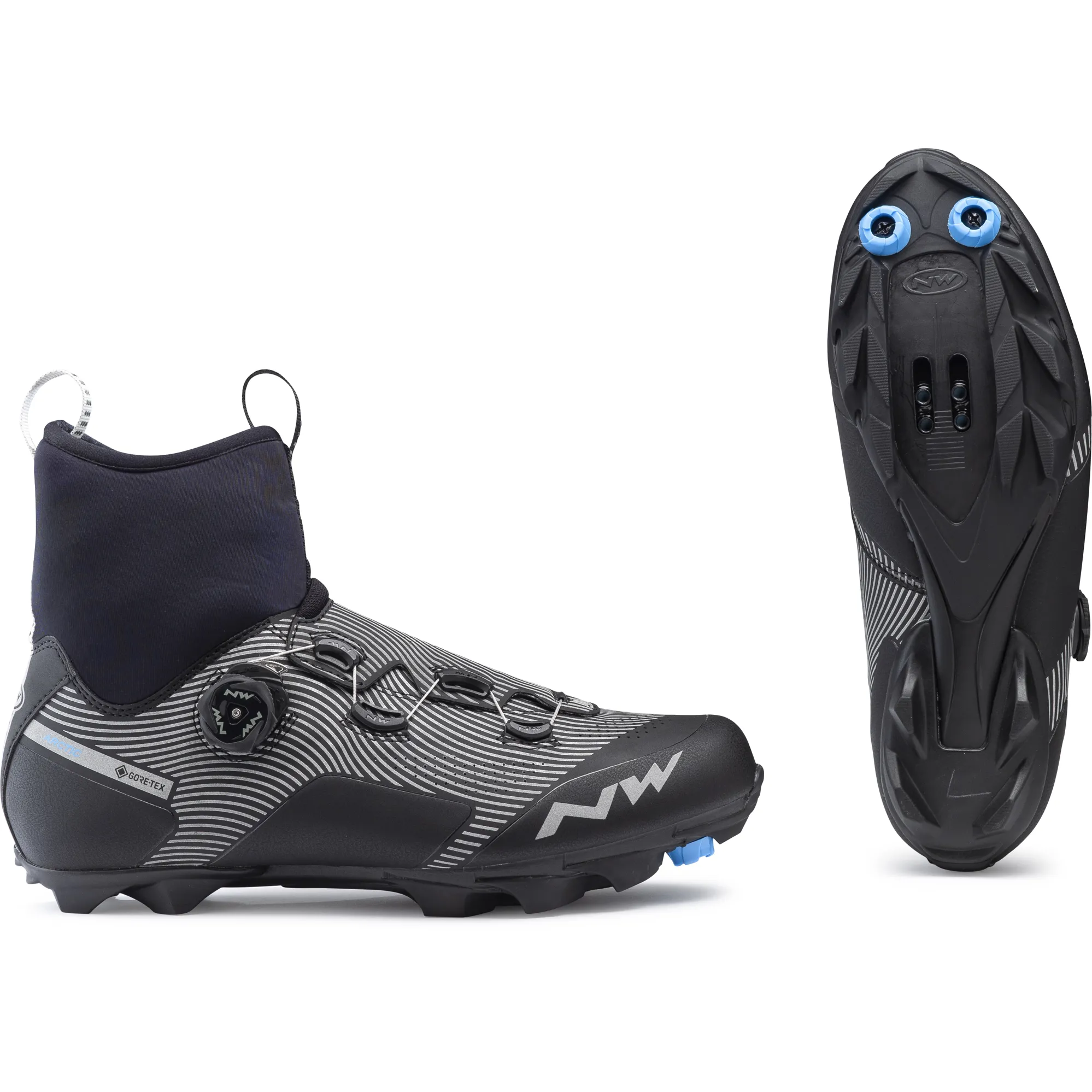 Northwave Celsius XC Arctic GTX Winter Cycling Shoes In Black