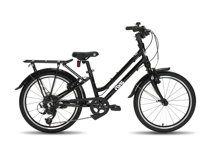 Frog City 53 - 20 Inch Kids Hybrid Bike - Black