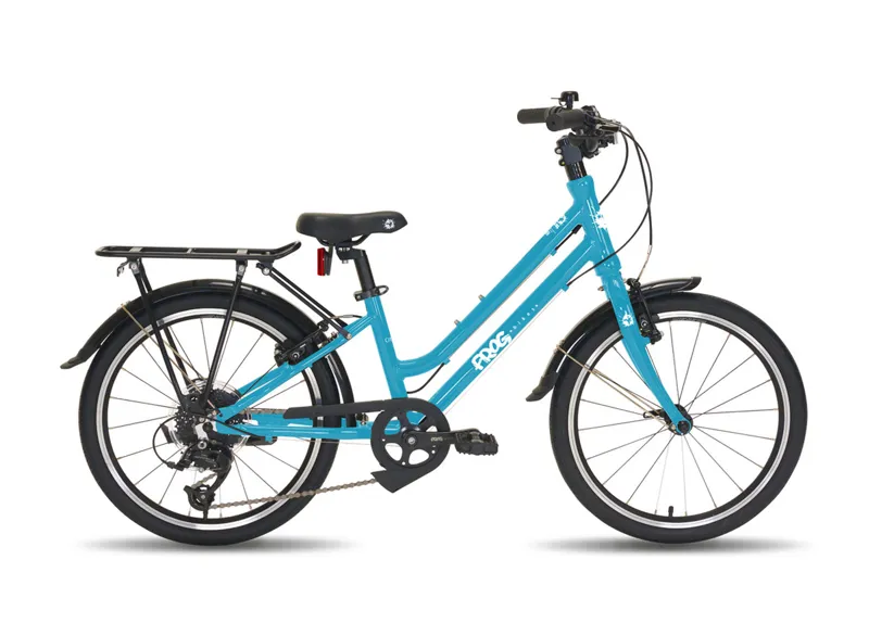 Frog City 53 - 20 Inch Kids Hybrid Bike - Teal