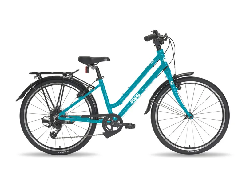 Frog City 61 - 24 Inch Kids Hybrid Bike - Teal