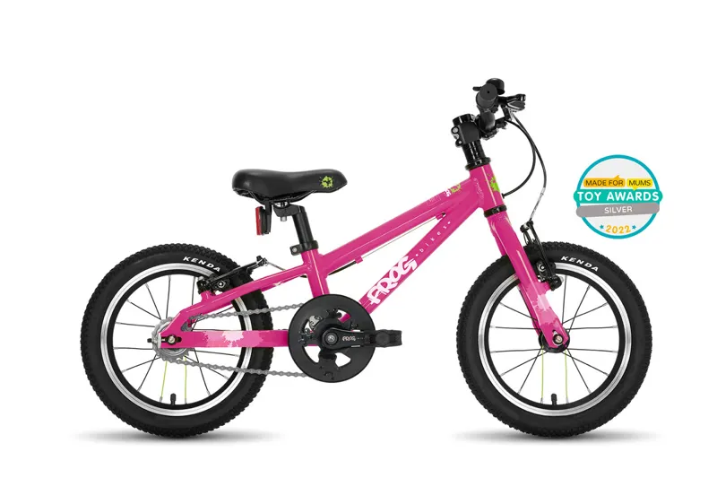 Frog 40 - 14 Inch First Pedal Childs Bike - Pink