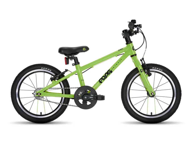 Frog 44 - 16 Inch First Pedal Kids Bike - Green