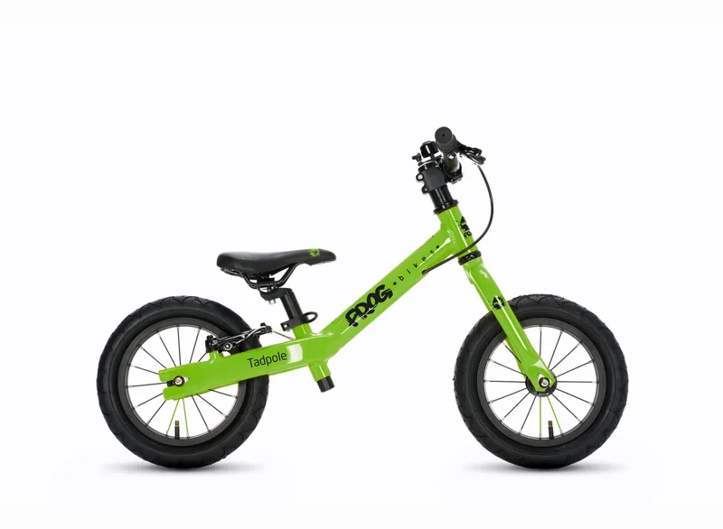 Frog Tadpole - 12 Inch Kids Balance Bike - Green