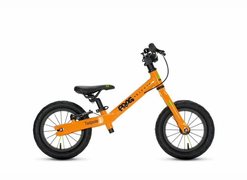 Frog Tadpole - 12 Inch Kids Balance Bike - Orange