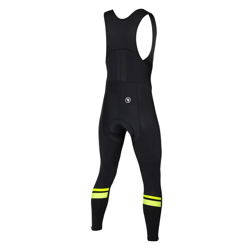 Endura Windchill Cycling Bibtights - Black / Yellow-1