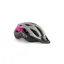 MET Crossover Commuter / MTB Helmet 56-58cm - Integrated LED - Grey / Pink 