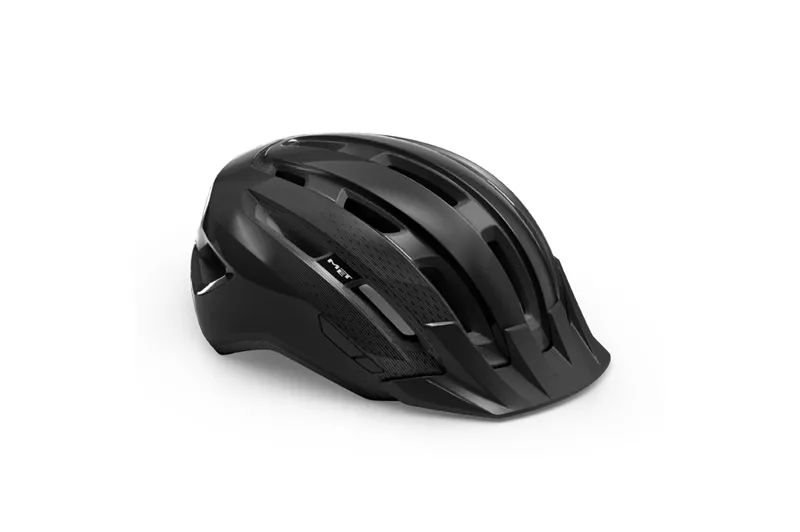 MET Downtown MTB / Road / Commuter Cycling Helmet - Black