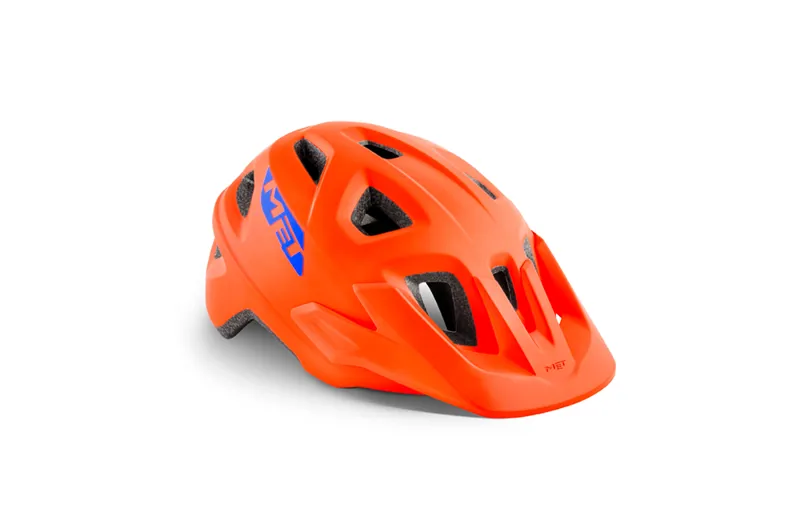 MET Eldar MTB Kids Youth Orange Bike Helmet 52 57cm