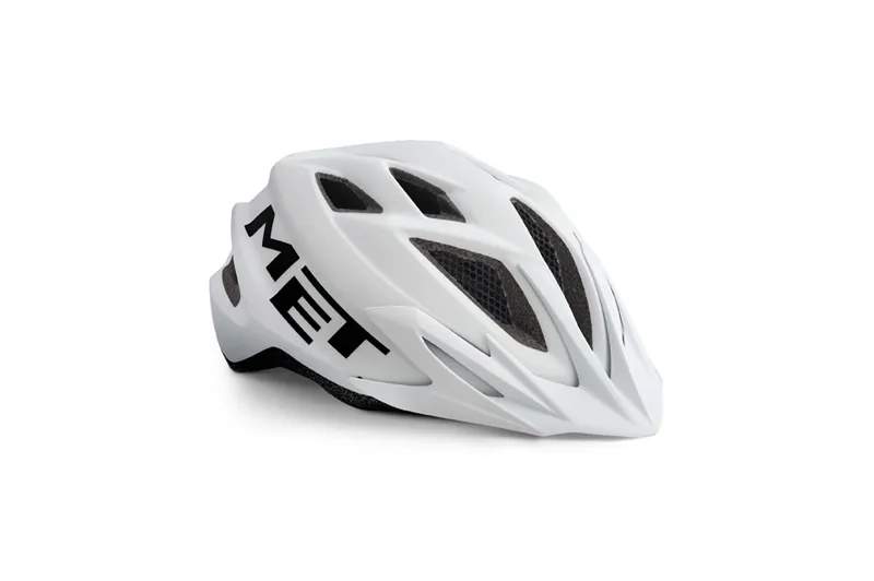 MET Crackerjack Childrens Bike Helmet - Unisize 52-57cm - Matte White