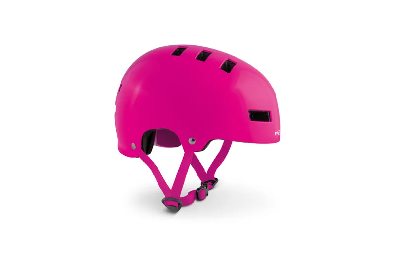 MET Yoyo Youth / Kids BMX Helmet - Matte Pink