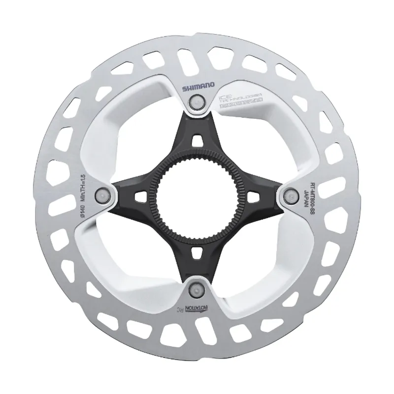 Shimano Deore RT-MT800 Ice Tech Disc Rotor with Internal Lockring