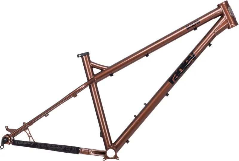 Ragley Blue Pig Hardtail MTB Frame In Copper Gold