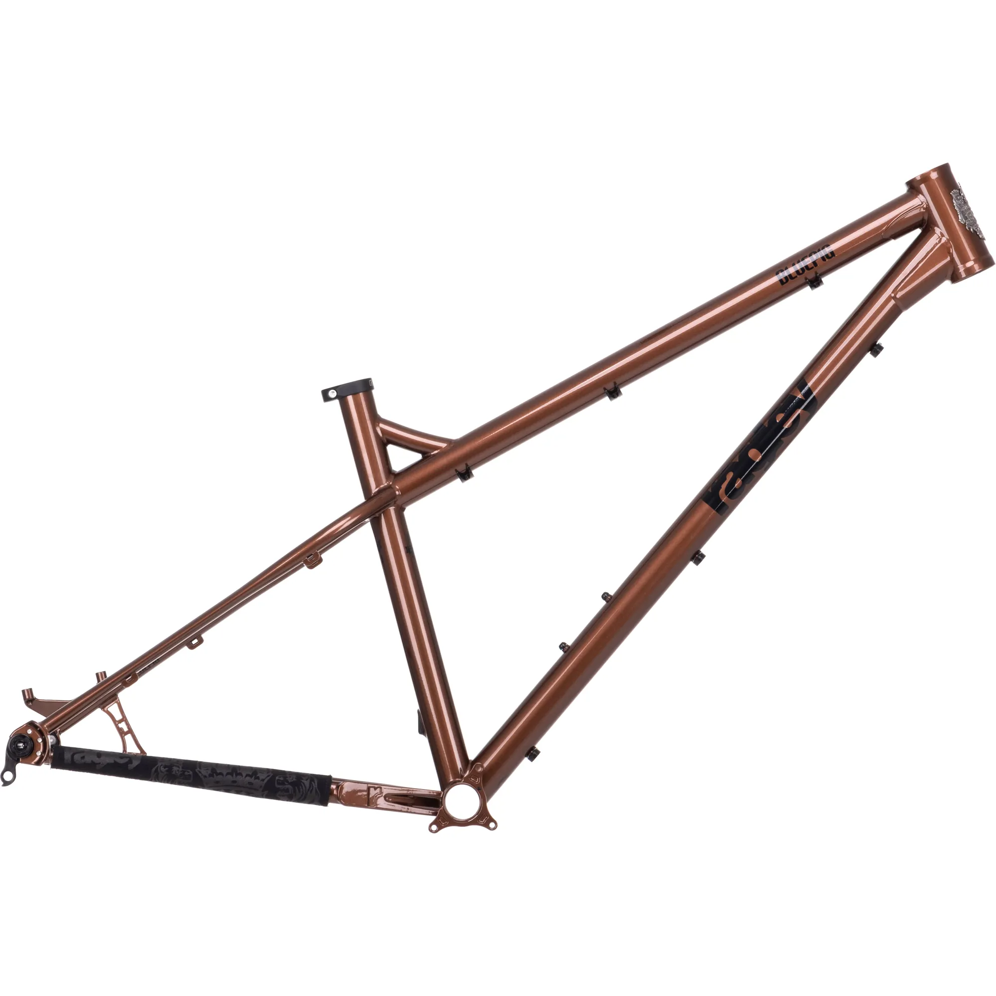 Ragley Blue Pig Hardtail MTB Frame In Copper Gold
