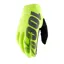 100 Percent Brisker Cold Weather MTB Cycling Gloves - Fluo Yellow 