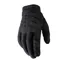 100 Percent Brisker Cold Weather MTB Cycling Gloves in Black / Grey