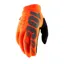 100 Percent Brisker Cold Weather MTB Cycling Gloves Fluo Orange